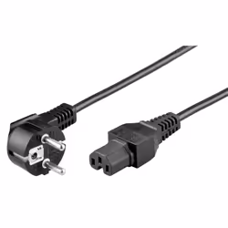 Microconnect PE010420, 3 m, Coupleur C15, 250 V, 10 A