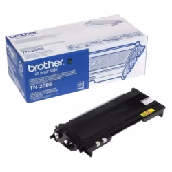 Brother TN-2005 - Cartouche de toner originale – Noir, 1500 pages, Noir