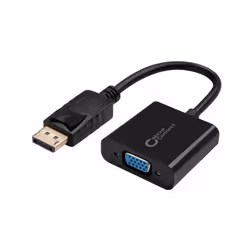 Microconnect DPVGA15CM, 0,15 m, DisplayPort, VGA (D-Sub), Or, 1920 x 1080 pixels, 1920 x 1080 (HD 1080)