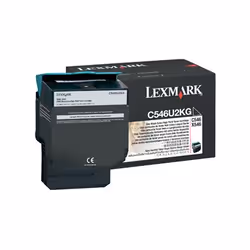 Lexmark C546U2, 8000 pages, Noir, 1 pièce(s)