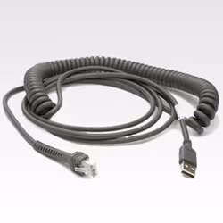 Zebra CBA-U12-C09ZAR, Gris, USB A, 2,74 m