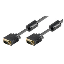 Microconnect MONGG2FB câble VGA 2 m VGA (D-Sub) Noir