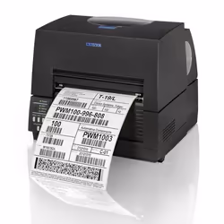 Citizen CL-S6621, Thermique direct/Transfert thermique, 203 x 203 DPI, 150 mm/sec, Noir