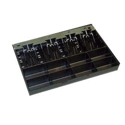 APG Cash Drawer PK-15TA-M5-BX tiroirs caisse Noir
