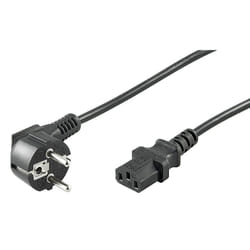 Microconnect PE010450 câble électrique Noir 5 m Coupleur C13