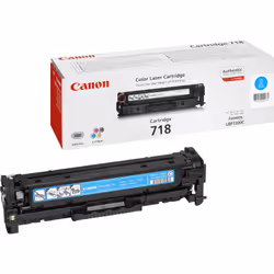 Canon CRG-718 C, 2900 pages, Cyan, 1 pièce(s)