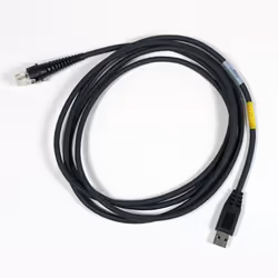 Honeywell 42206161-01E, Câble USB, Noir, Mâle/Mâle, Nickel, 2,6 m