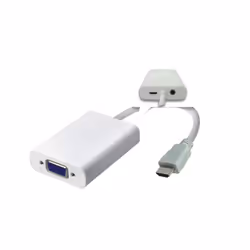 Microconnect HDMVGA2, 0,15 m, HDMI, VGA (D-Sub), Mâle, Femelle, Or