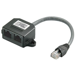 Microconnect MPK418 câble de réseau Noir 0,15 m Cat5e F/UTP (FTP)