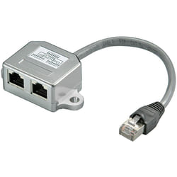 Microconnect MPK419 câble de réseau Argent 0,15 m Cat5e F/UTP (FTP)
