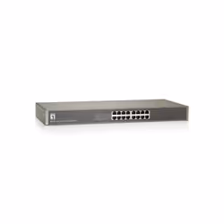 LevelOne FSW-1650, Non-géré, Fast Ethernet (10/100), Full duplex, Grille de montage