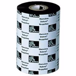 Zebra 5555 Enhanced Wax/Resin, 110mm, Transfert thermique, Noir, 30 m, 1,27 cm, 110mm