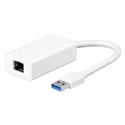 Microconnect USBETHGW, Avec fil, USB, Ethernet, 1000 Mbit/s, Blanc