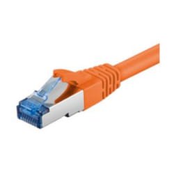 Microconnect SFTP6A005O câble de réseau Orange 0,5 m Cat6a