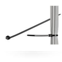 Microconnect CABLETIE4 serre-câbles Attache pour câble d'échelle Noir 100 pièce(s)