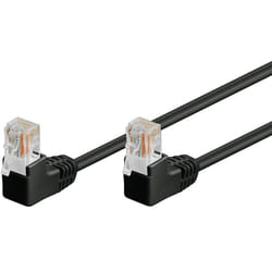 Microconnect 0.25m Cat5e UTP câble de réseau Noir 0,25 m U/UTP (UTP)
