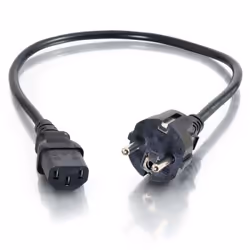 DELL A6929301 câble électrique Noir 2 m Coupleur C13 CEE7/7