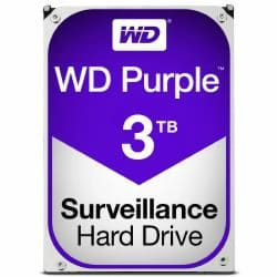 Western Digital Purple disque dur 3 To 5400 tr/min 64 Mo 3.5" Série ATA III
