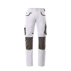 MASCOT 13079-230-0618 Pantalons Anthracite, Blanc