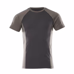 MASCOT 50567-959-0918, Chemise, unisexe, Noir, Gris, S, Coton, Polyester, 5%