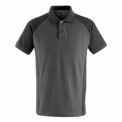 MASCOT 50569-961-1809, T-shirt polo, Adulte, Mâle, Anthracite, Noir, L, SML
