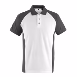 MASCOT 50569-961-0618, Chemise, Homme, Anthracite, Blanc, S, Coton, Polyester, 210 g/m²