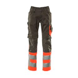 MASCOT 15679-860-18222 Pantalons Anthracite, Rouge