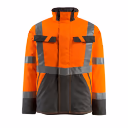 MASCOT 15935-126-1418, Veste, Homme, Anthracite, Orange, XXL, Polyester, 190 g/m²