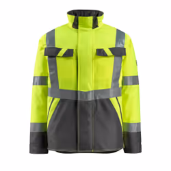 MASCOT Penrith, Veste, unisexe, Anthracite, Jaune, OEKO-TEX® STANDARD 100 EN ISO 20471 - class 3 Hi-Vis Group A, Polyester, 1 ...