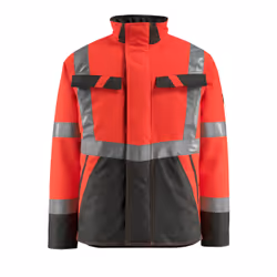 MASCOT 15935-126-22218, Veste, Homme, Anthracite, Rouge, 3XL, Polyester, 190 g/m²