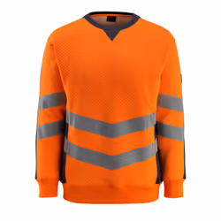 MASCOT 50126-932-14010, Sweat à capuche, Homme, Noir, Orange, 4XL, Coton, Polyester, 310 g/m²