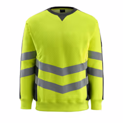 MASCOT 50126-932-1709, Chemise, Homme, Noir, Jaune, M, Coton, Polyester, 310 g/m²