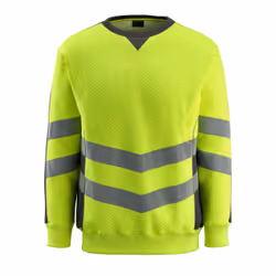 MASCOT 50126-932-1718, Chemise, Homme, Gris, Jaune, S, Coton, Polyester, 310 g/m²