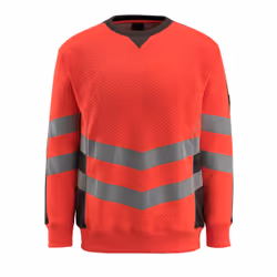 MASCOT 50126-932-22218, Adulte, Mâle, Pull, Anthracite, Rouge, 4XL, SML