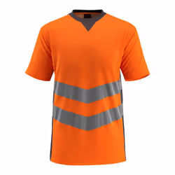 MASCOT 50127-933-1418, Tee-shirt, Adulte, Mâle, Anthracite, Orange, M, SML