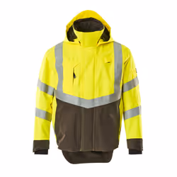 MASCOT 15501-231-1718, Veste, Homme, Anthracite, Jaune, XXL, Polyester, 210 g/m²