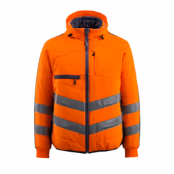 MASCOT 15515-249-14010, Veste, Homme, Marine, Orange, 4XL, Polyester, 365 g/m²