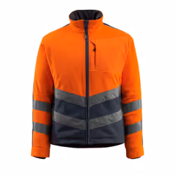 MASCOT 15503-259-14010, Veste, Homme, Marine, Orange, 4XL, Polyester, 345 g/m²