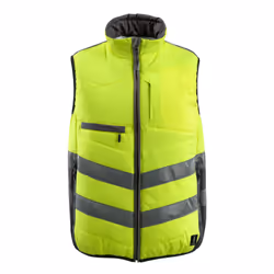 MASCOT 15565-249-1718-S, Veste, unisexe, Anthracite, Jaune, S, Polyester, 365 g/m²