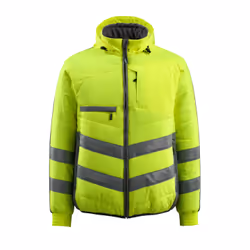 MASCOT 15515-249-1718, Veste, Homme, Anthracite, Jaune, XXL, Polyester, 365 g/m²