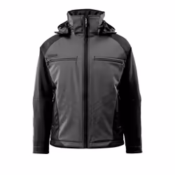 MASCOT 16002-149-1809-L, Veste, unisexe, Anthracite, Noir, L, Elastane, Polyester, 305 g/m²