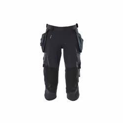 MASCOT 17049-311-010, Pantalons, unisexe, Bleu, Elastane, Nylon, 235 g/m², 8%