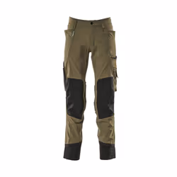 MASCOT 17179-311-33, Pantalon basique, Unisexe, Adulte, Vert, 76C47, Monochromatique