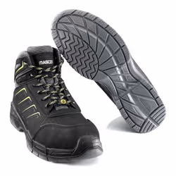 MASCOT F0109-937-09, Unisexe, Adulte, Bottes de sécurité, Noir, EUE, L7
