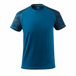 MASCOT 17482-944-44, Chemise, Homme, Bleu, L, Elastane, Polyester, 160 g/m²