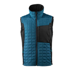 MASCOT 17165-318-4409-XL Gilet Noir, Bleu