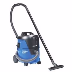Nilfisk AERO 21-01 PC, Sec&amp;humide, Noir, Bleu, 20 L, 60 L/s, 21 kPa, 210 mbar