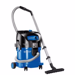 Nilfisk ATTIX 30, 30 L, Noir, Bleu, 7,5 m, 4 roue(s), Sec&amp;humide, 25 kPa