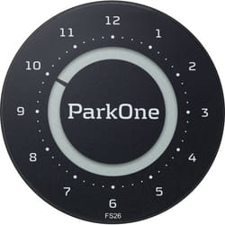 Needit ParkOne 2 disque de stationnement Noir Électronique