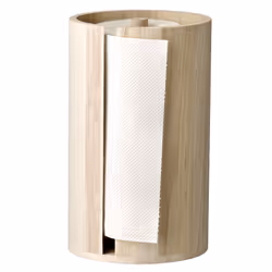 Bloomingville 508050, Support de papier toilette sur table, Naturel, Paulownia, 145 mm, 145 mm, 255 mm